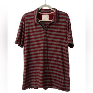 Banana Republic Heritage men’s striped polo, size large tall